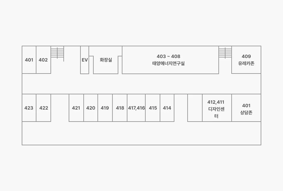 본관 (4F) 층별 안내