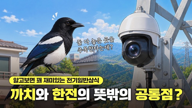 [전기상식] Ep4. 까치와 한전이 높은 곳에 주목하는 이유