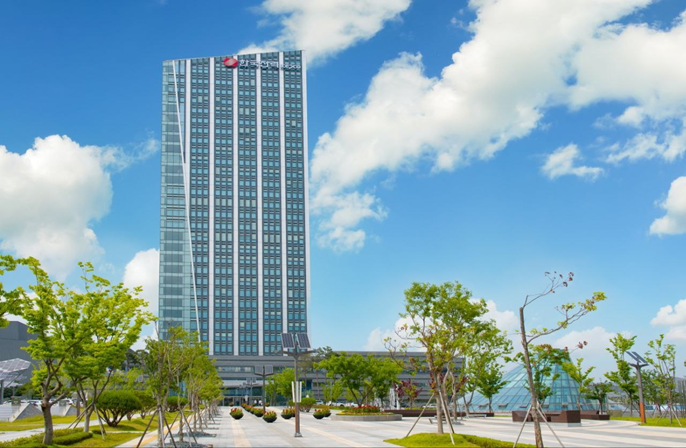 한전 본사 전경